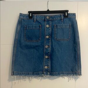 LOFT Denim Skirt